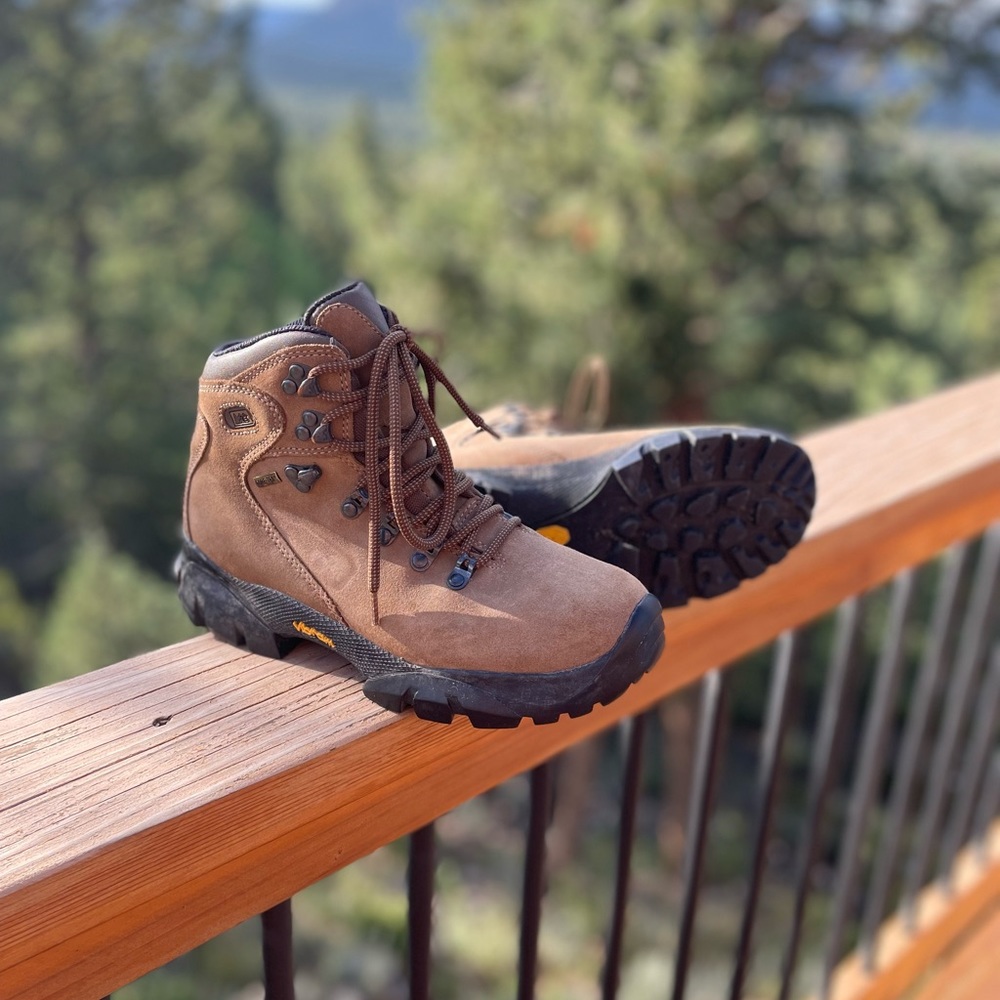 REI Brown Lace-Up Hiking Boots - Picture 3 of 5